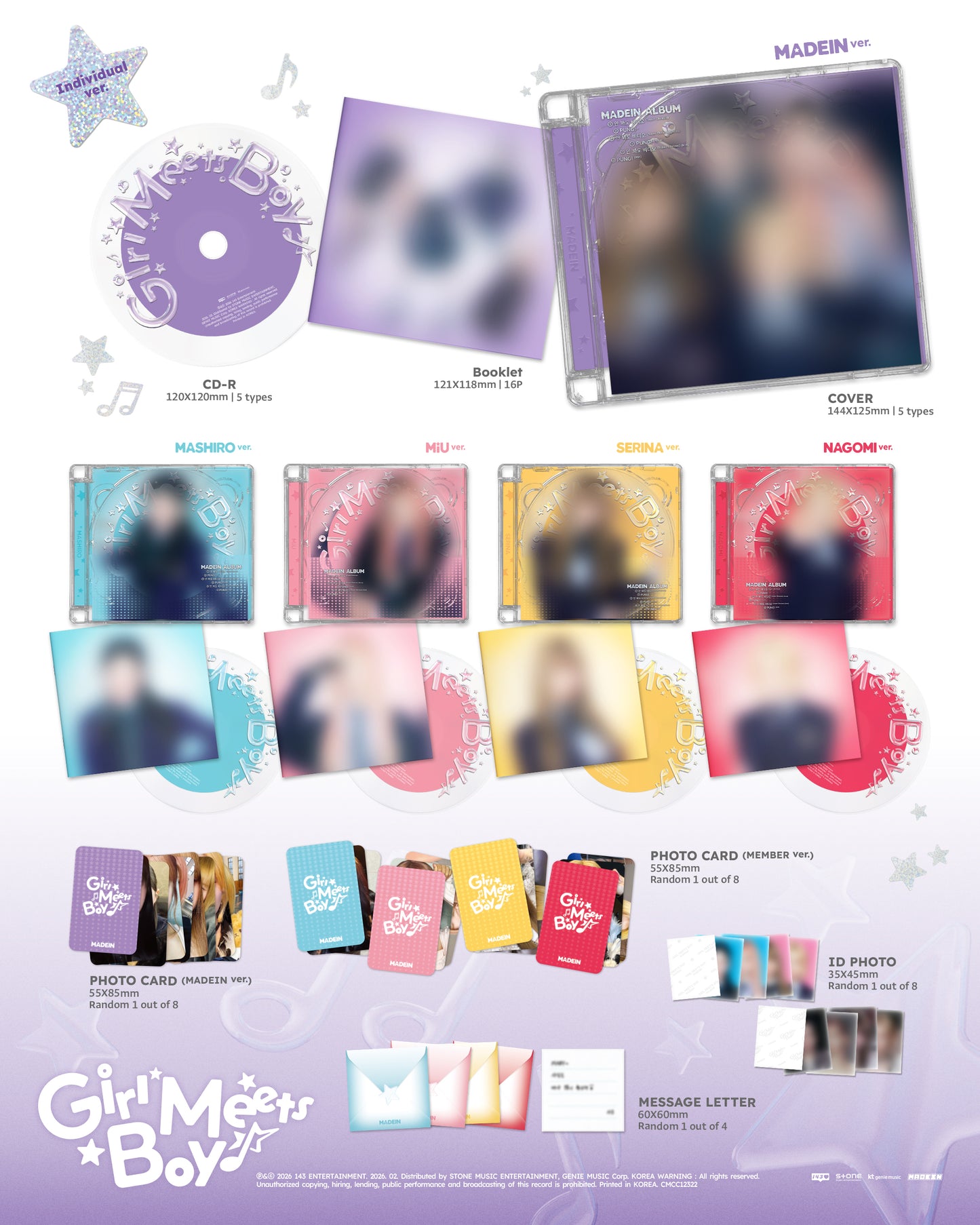 MADEIN [Girl Meets Boy] RELAY & 1:1 PRIVATE VIDEO CALL EVENT