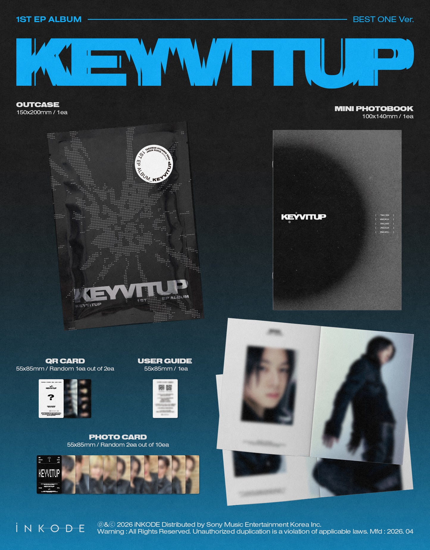 「先着/1:1個別トーク&サイン会」 KEYVITUP 1ST EP ALBUM < KEYVITUP > RELEASE EVENT in TOKYO